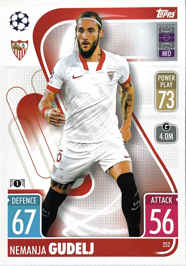 Topps Match Attax 2021/22 - 252 - Nemanja Gudelj