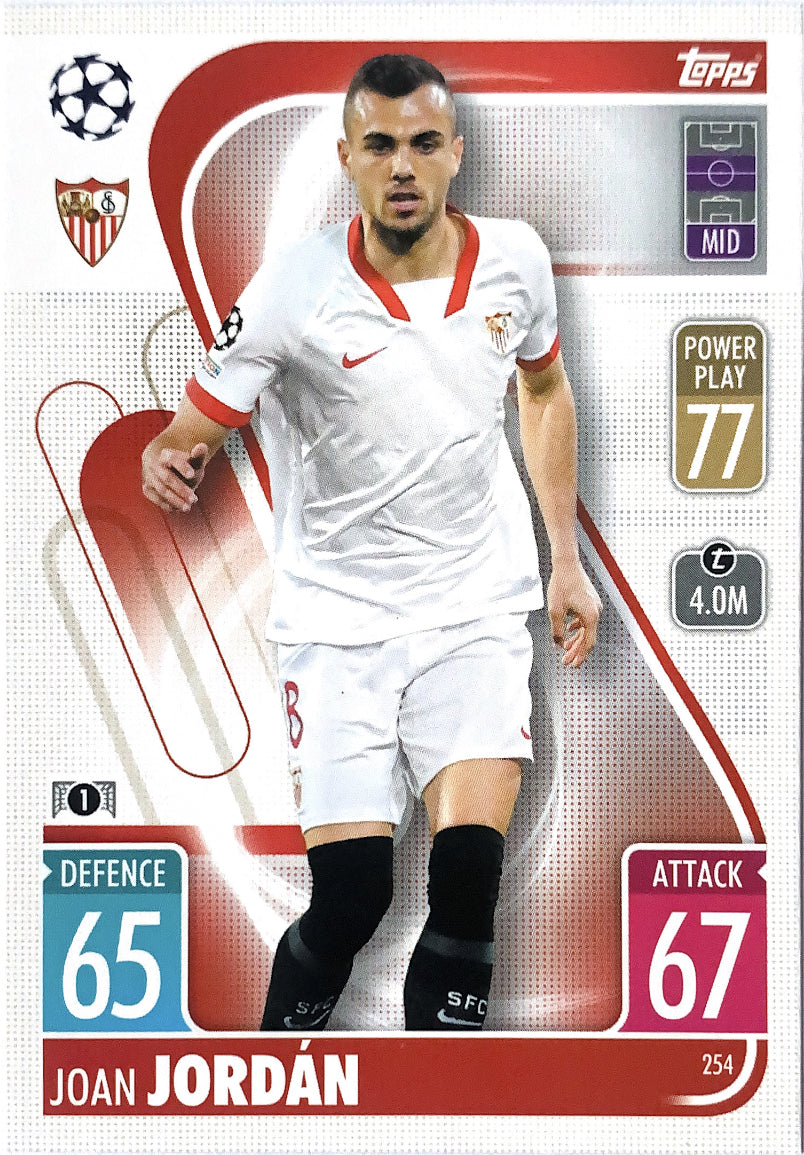 Topps Match Attax 2021/22 - 254 - Joan Jordàn