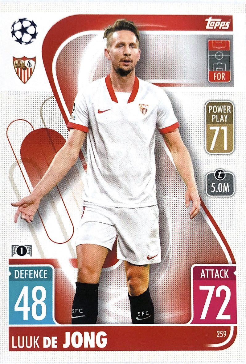 Topps Match Attax 2021/22 - 259 - Luuk De Jong