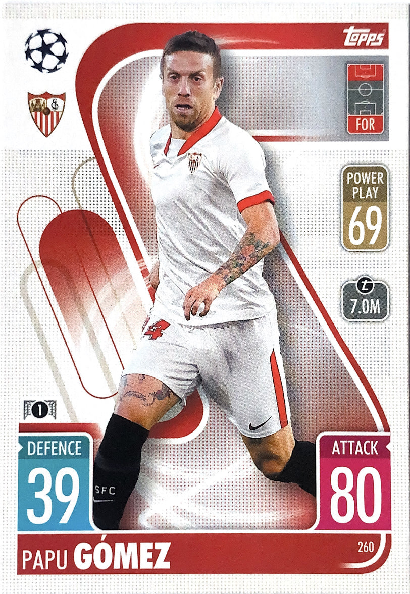 Topps Match Attax 2021/22 - 260 - Papu Gomez