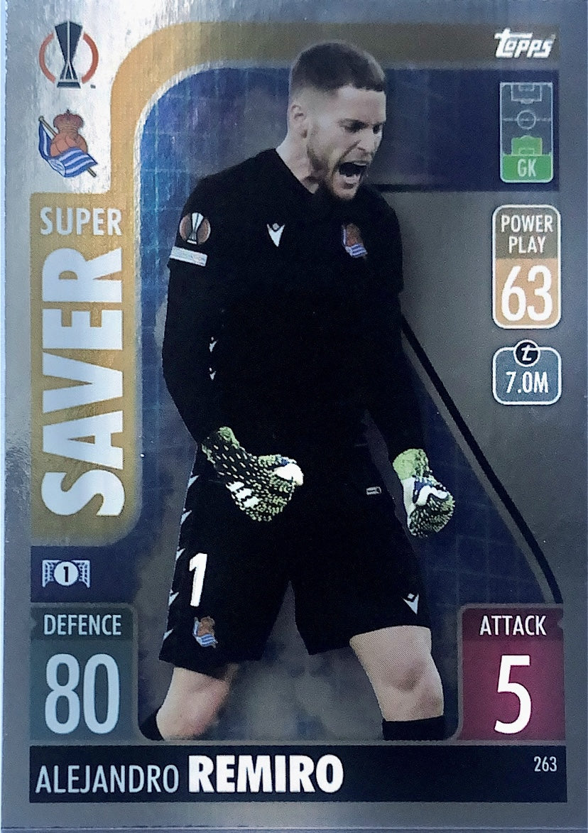 Topps Match Attax 2021/22 - 263 - Alejandro Remiro - Super Saver