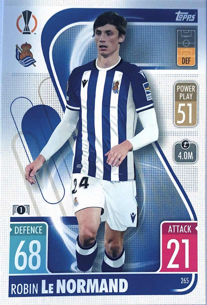 Topps Match Attax 2021/22 - 265 - Robin Le Normand