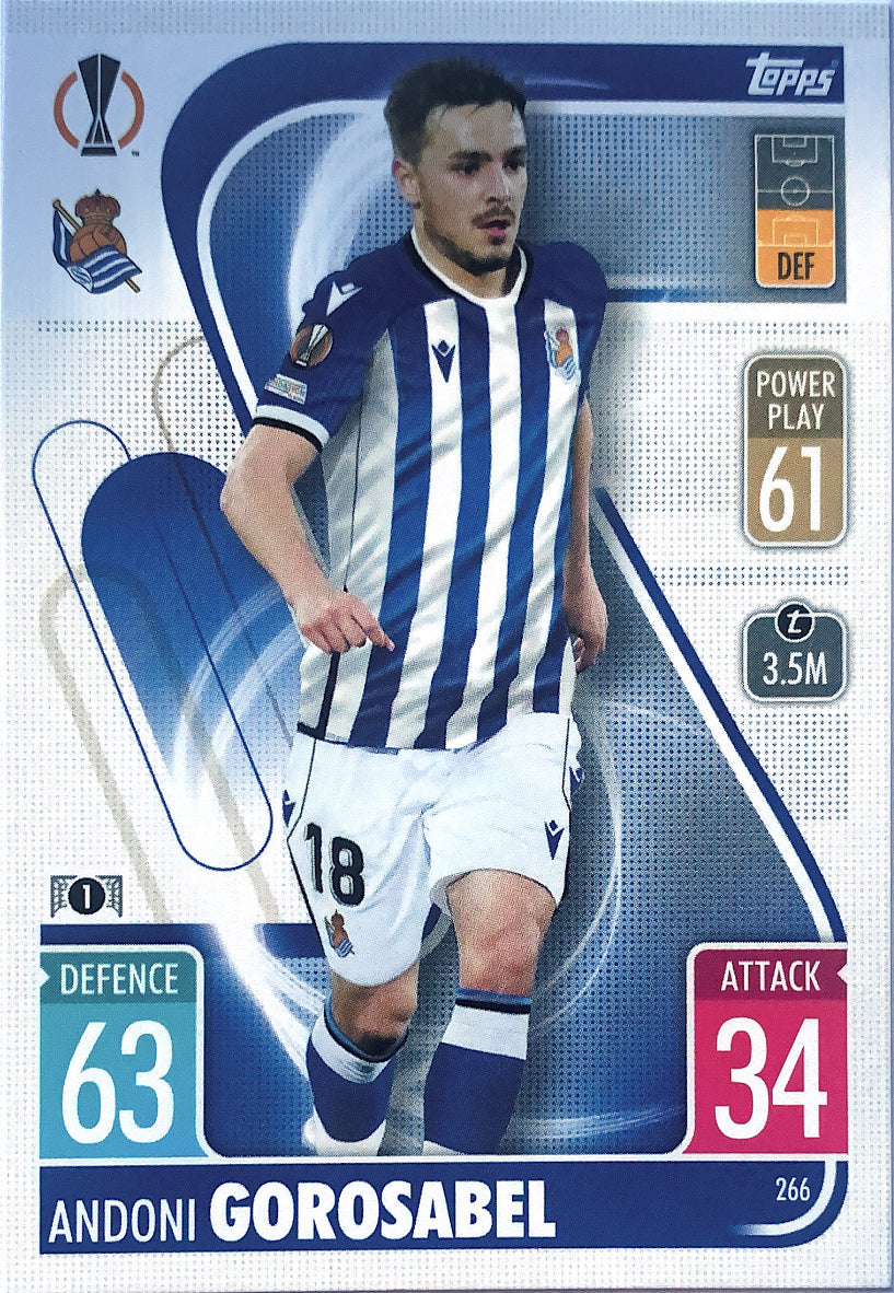 Topps Match Attax 2021/22 - 266 - Andoni Gorosabel