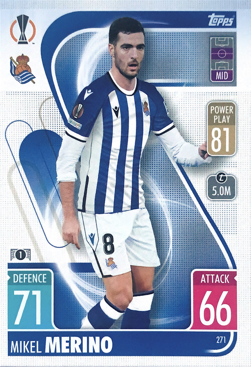 Topps Match Attax 2021/22 - 271 - Mikel Merino