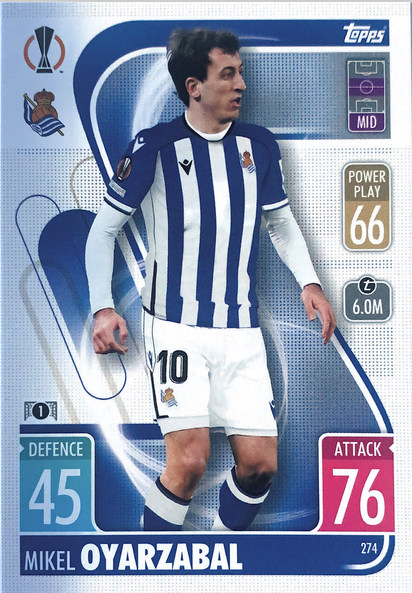 Topps Match Attax 2021/22 - 274 - Mikel Oyarzabal