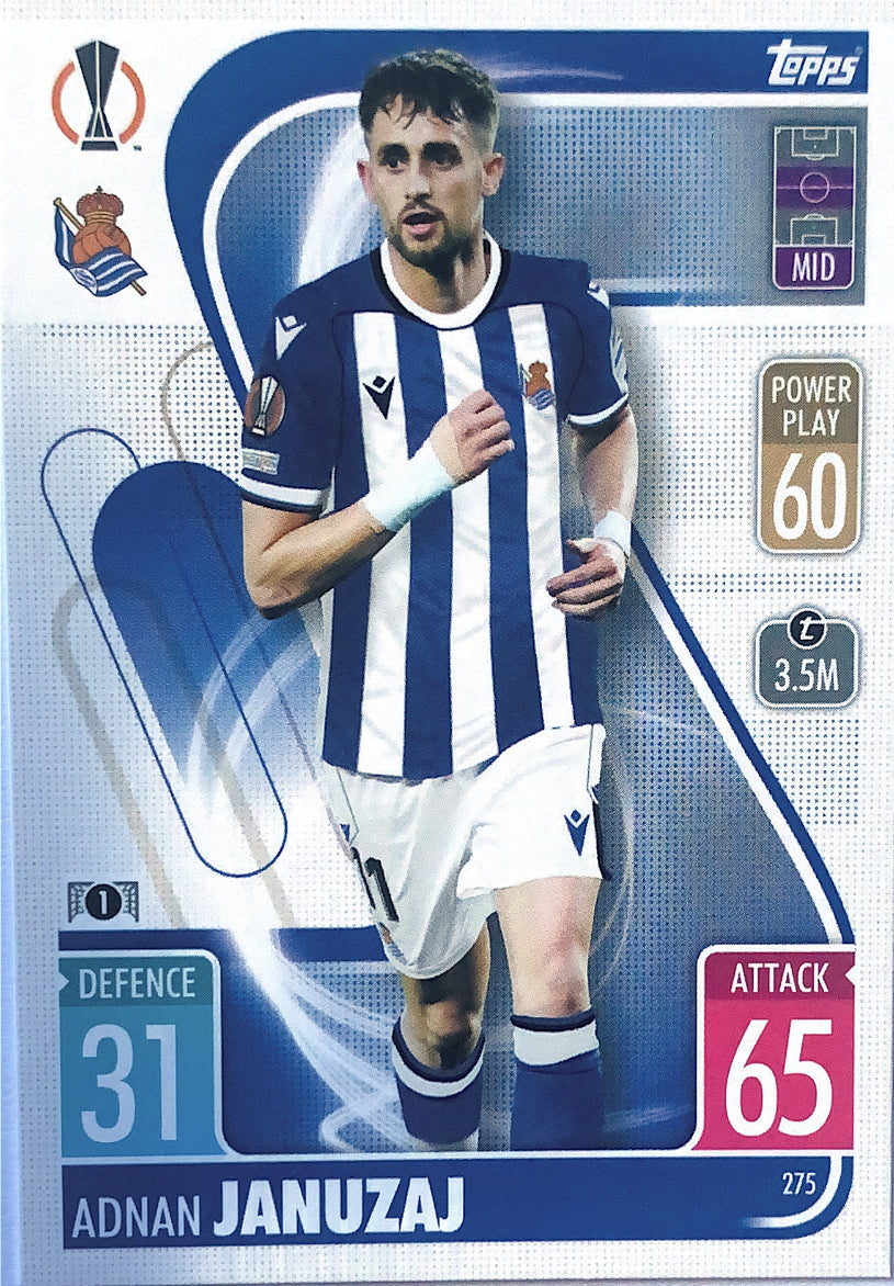 Topps Match Attax 2021/22 - 275 - Adnan Januzaj