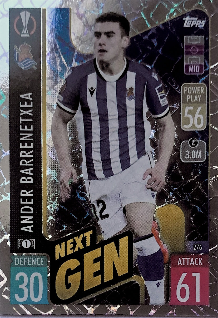 Topps Match Attax 2021/22 - 276 - Ander Barrenetxea - Next Gen