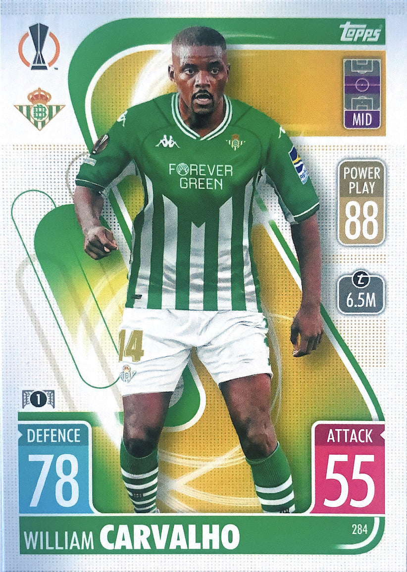 Topps Match Attax 2021/22 - 284 - William Carvalho