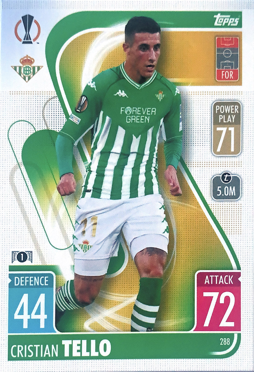 Topps Match Attax 2021/22 - 288 - Cristian Tello