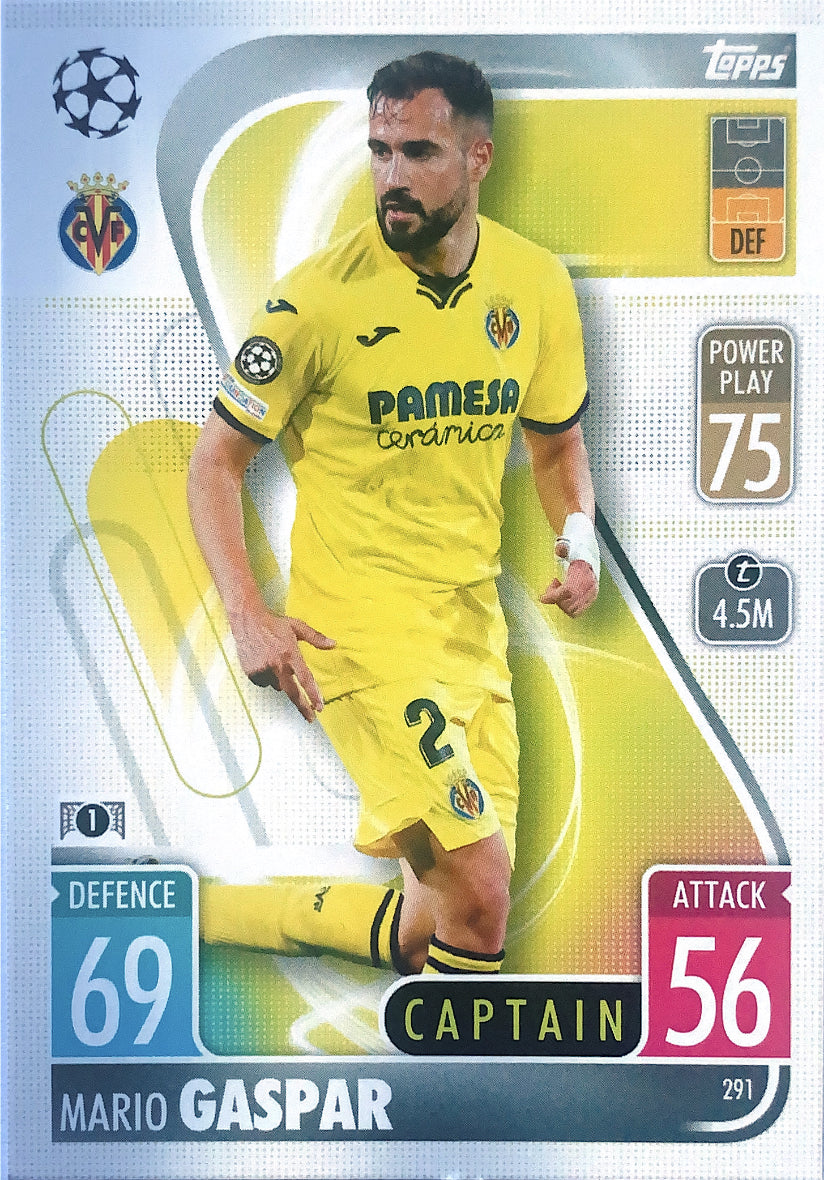 Topps Match Attax 2021/22 - 291 - Mario Gaspar
