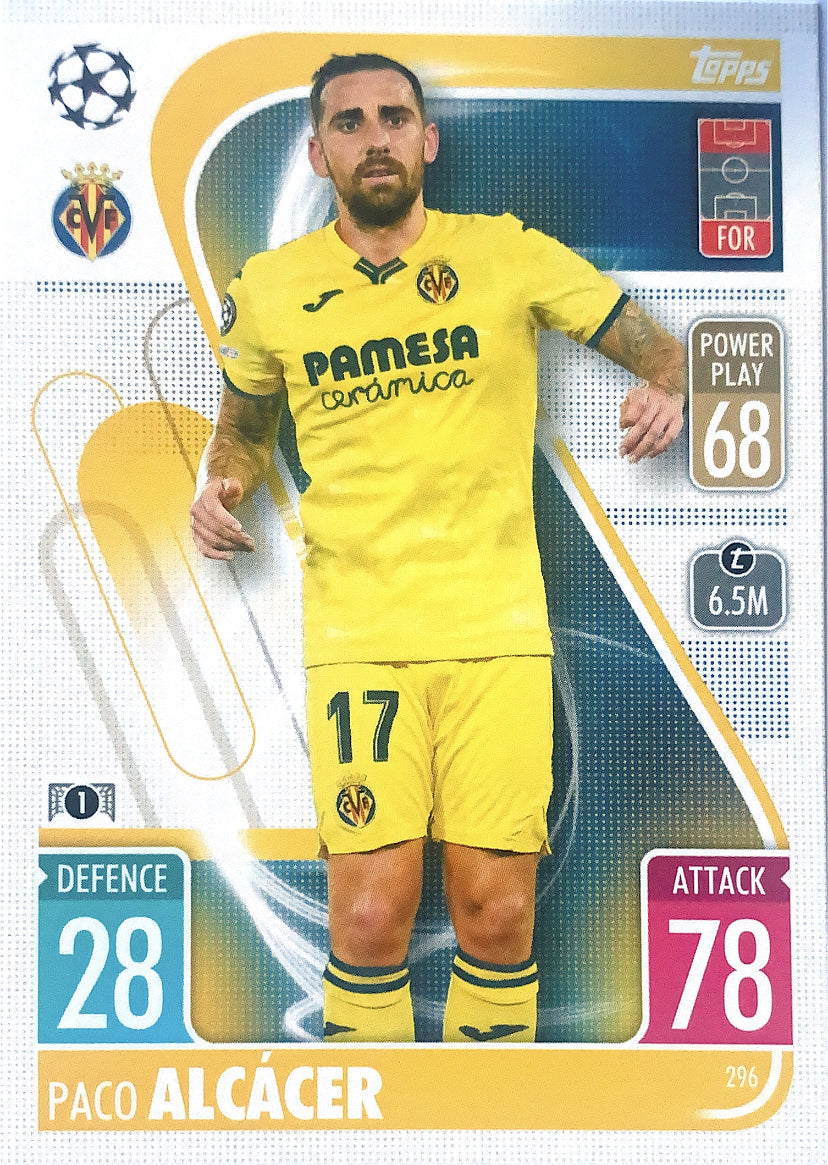 Topps Match Attax 2021/22 - 296 - Paco Alcàcer