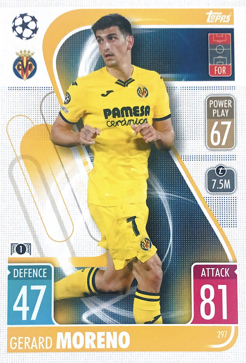 Topps Match Attax 2021/22 - 297 - Gerard Moreno