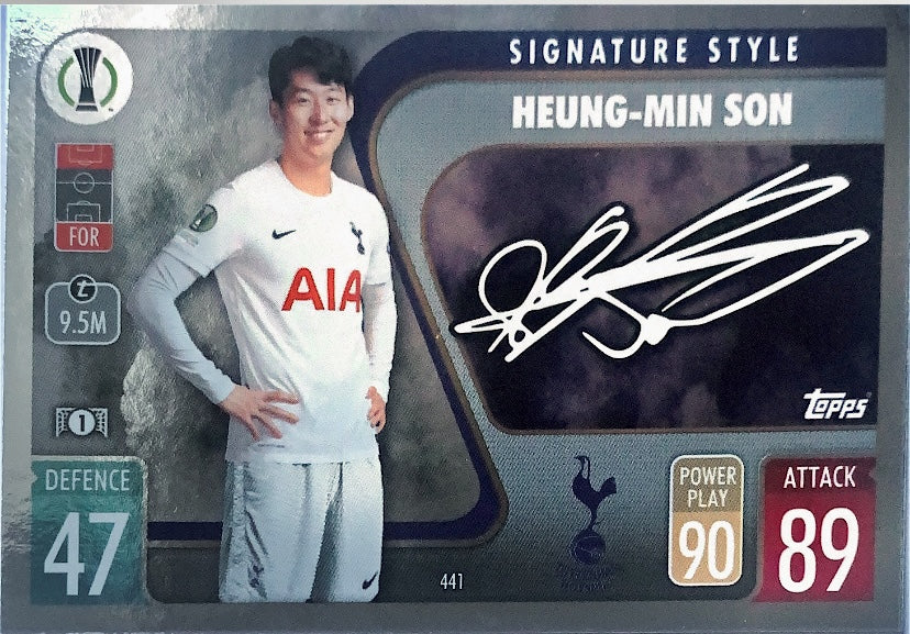 Topps Match Attax 2021/22 - 441 - Heung-Min Son - Signature Style