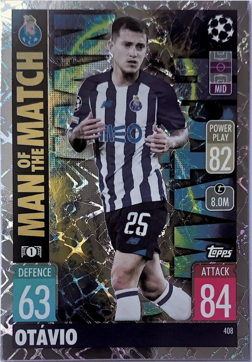 Topps Match Attax 2021/22 - 408 - Otàvio - Man Of The Match