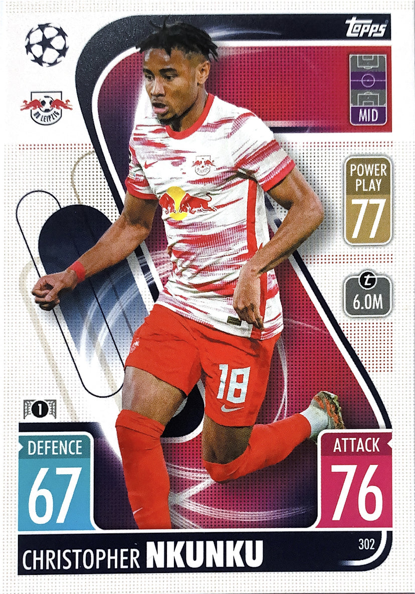 Topps Match Attax 2021/22 - 302 - Christopher Nkunku
