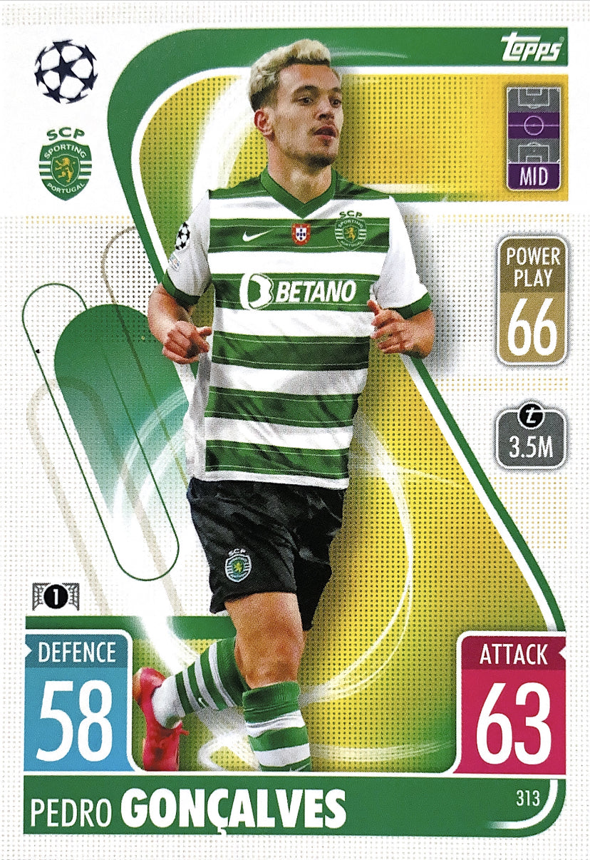 Topps Match Attax 2021/22 - 313 - Pedro Gonçalves