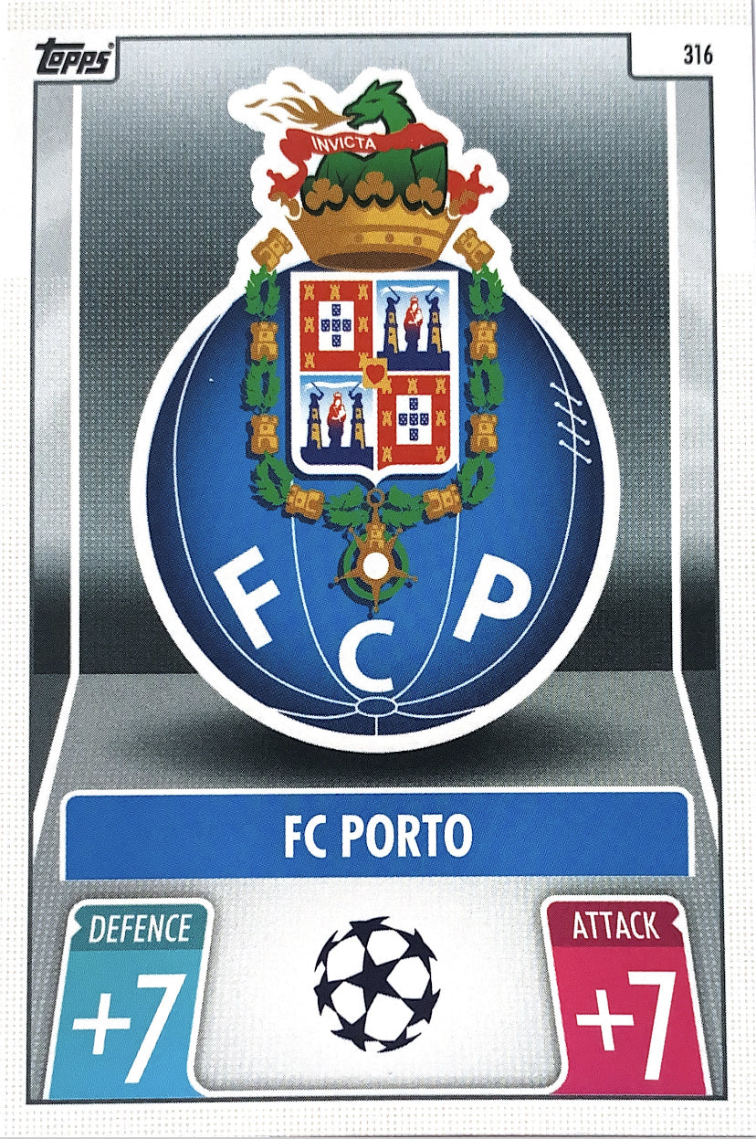 Topps Match Attax 2021/22 - 316 - FC Porto Club Badge