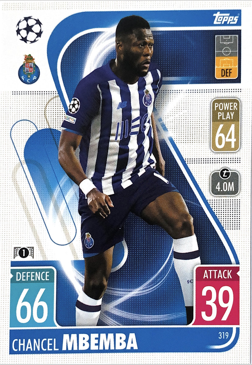 Topps Match Attax 2021/22 - 319 - Chancel Mbemba