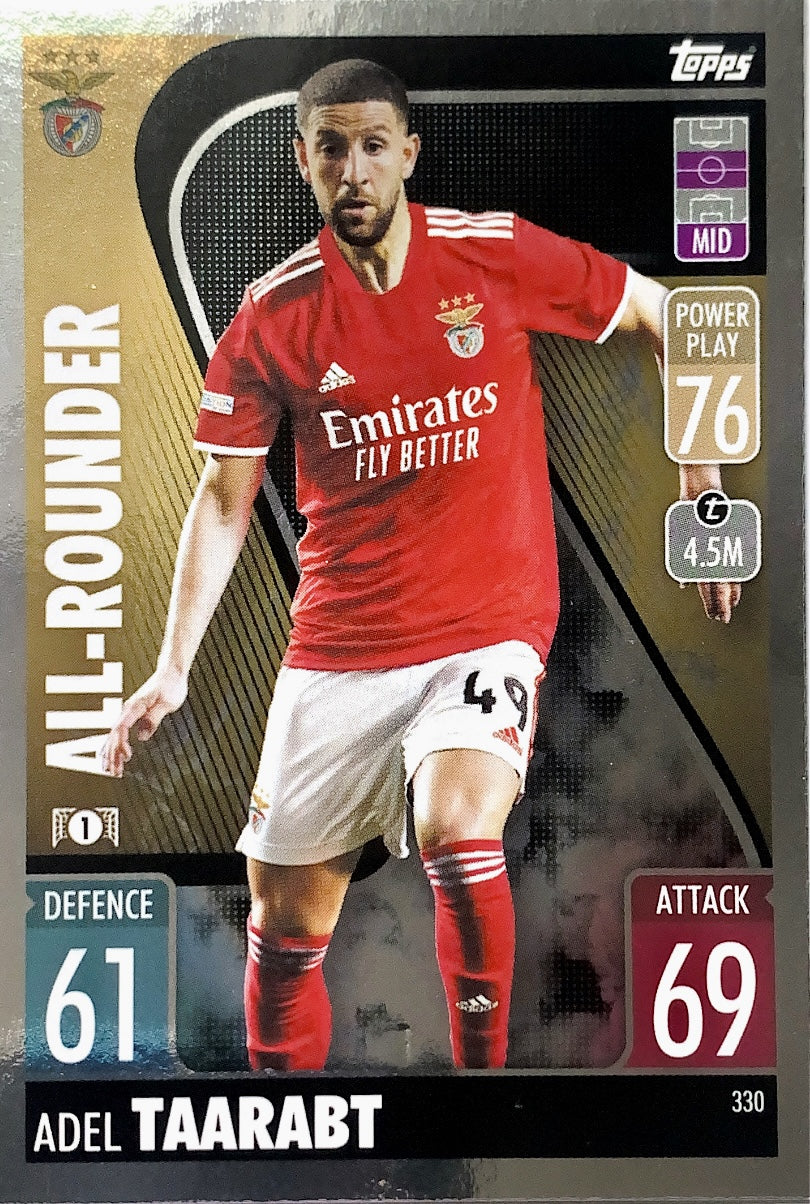 Topps Match Attax 2021/22 - 330 - Adel Taarabt - All-Rounder