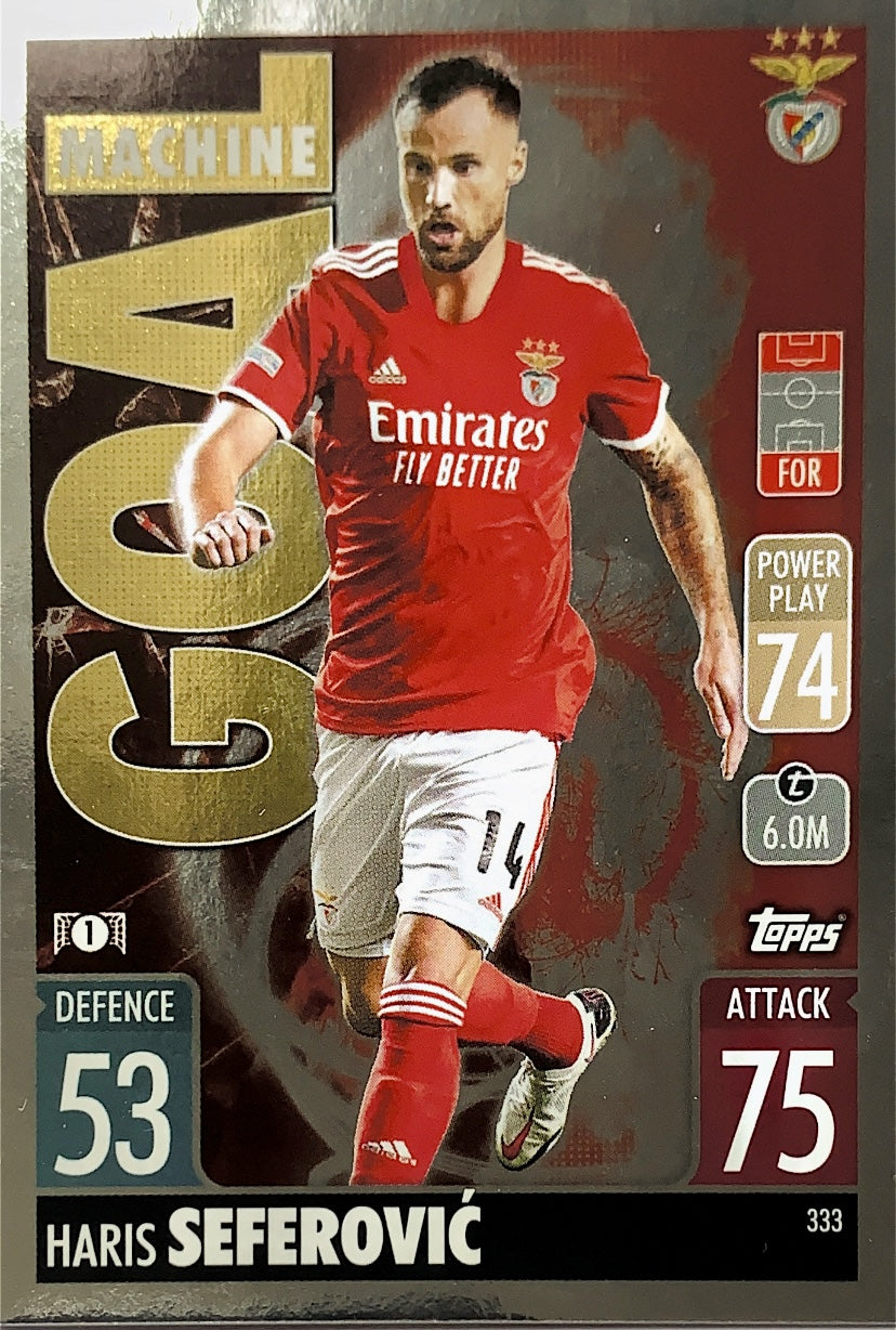 Topps Match Attax 2021/22 - 333 - Haris Seferovic - Goal Machine