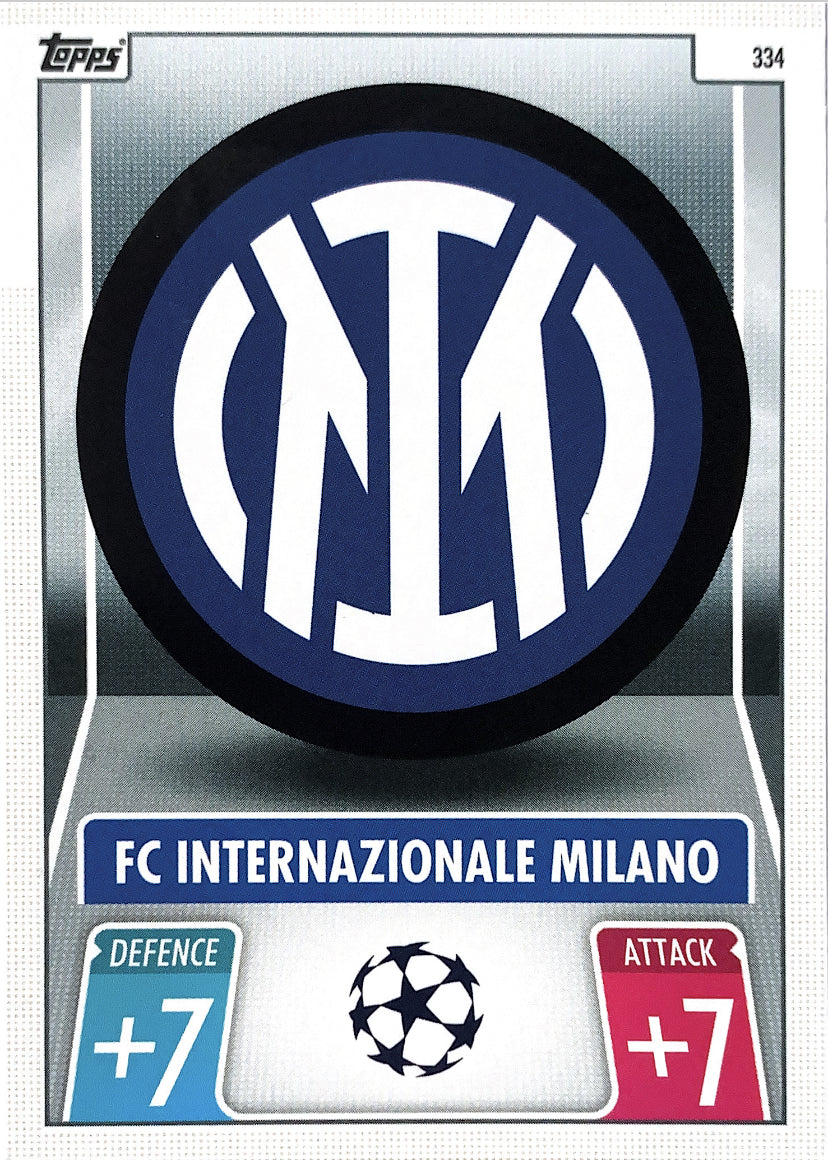 Topps Match Attax 2021/22 - 334 - Inter Milan Club Badge