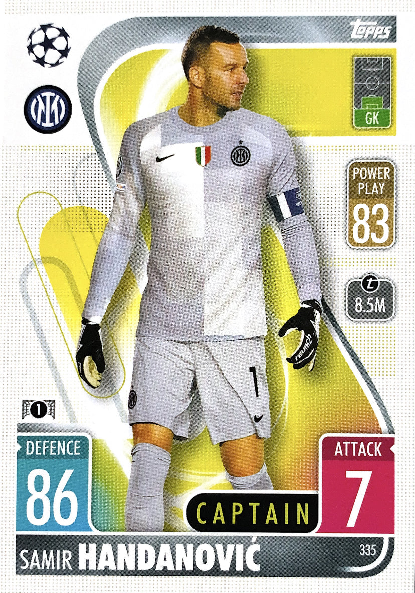 Topps Match Attax 2021/22 - 335 - Samir Handanovic
