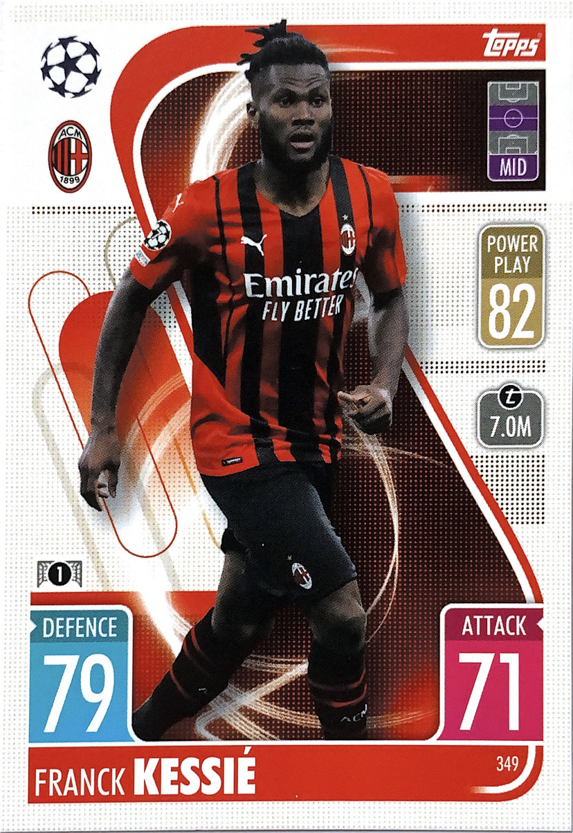 Topps Match Attax 2021/22 - 349 - Franck Kessiè