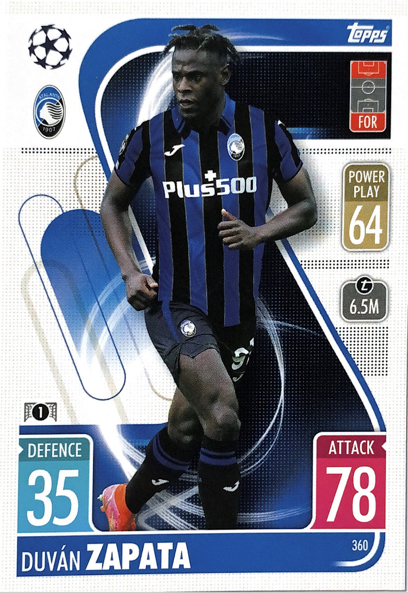 Topps Match Attax 2021/22 - 360 - Duvàn Zapata