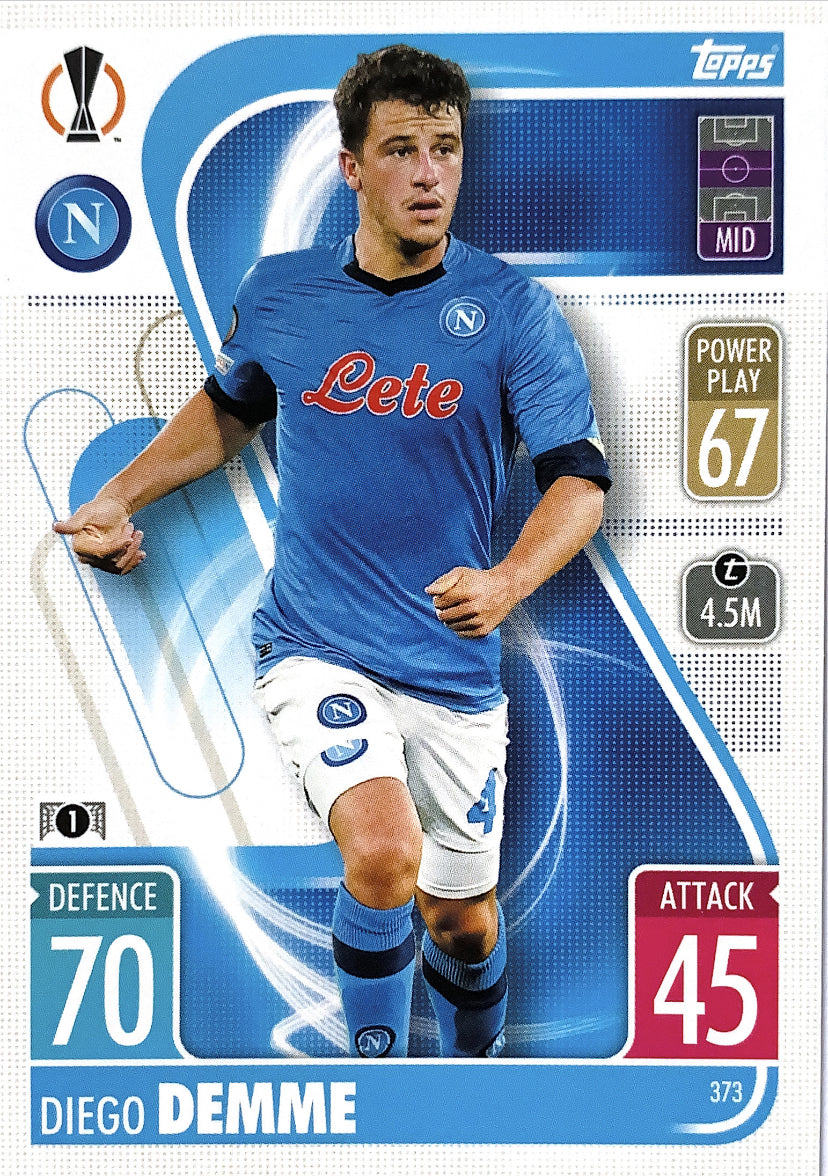 Topps Match Attax 2021/22 - 373 - Diego Demme