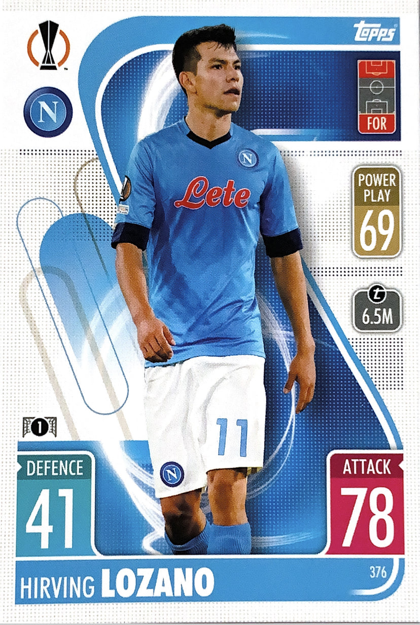 Topps Match Attax 2021/22 - 376 - Hirving Lozano