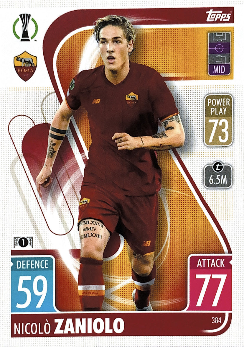 Topps Match Attax 2021/22 - 384 - Nicolò Zaniolo