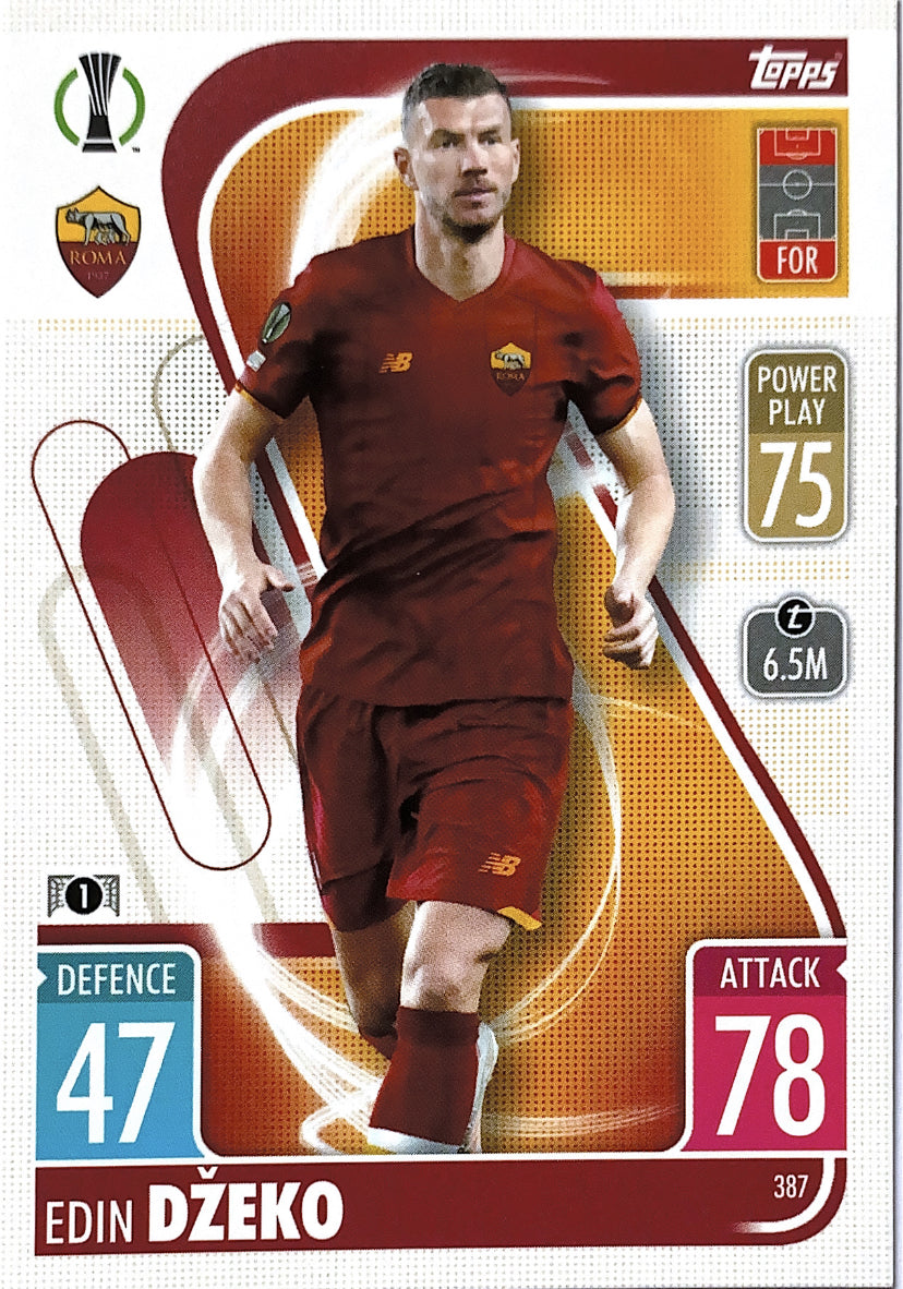 Topps Match Attax 2021/22 - 387 - Edin Dzeko
