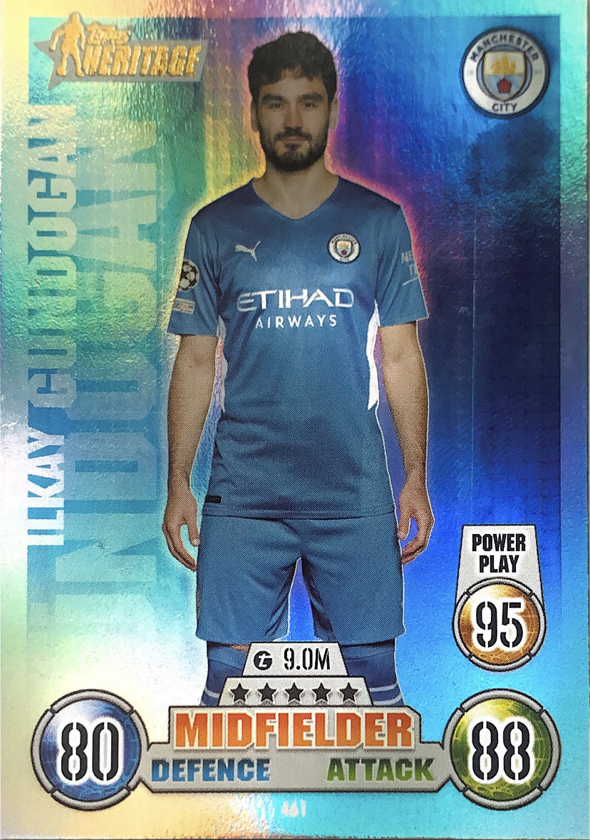 Topps Match Attax 2021/22 - 461 - Ilkay Gundogan - Heritage