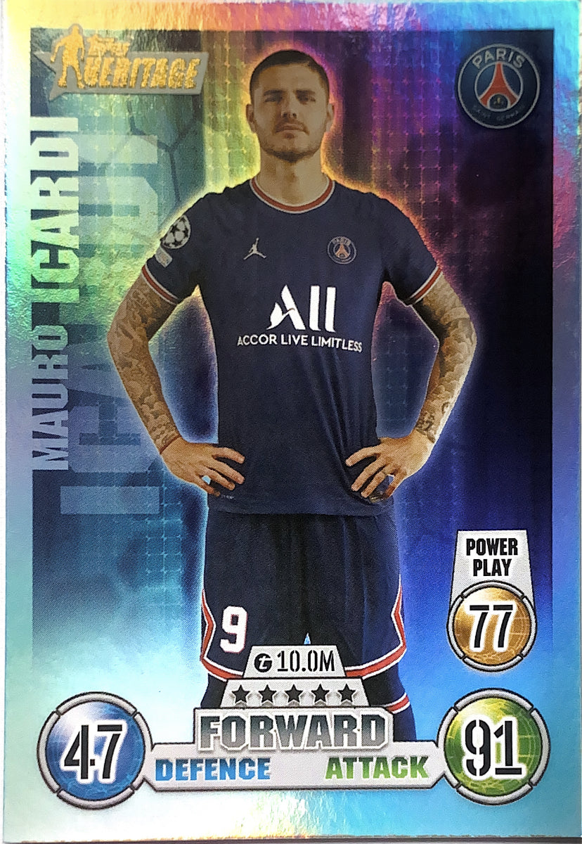 Topps Match Attax 2021/22 - 474 - Mauro Icardi - Heritage