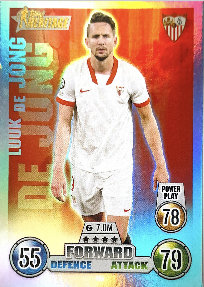 Topps Match Attax 2021/22 - 486 - Luuk De Jong - Heritage