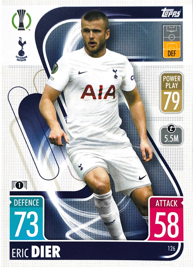 Topps Match Attax 2021/22 - 126 - Eric Dier