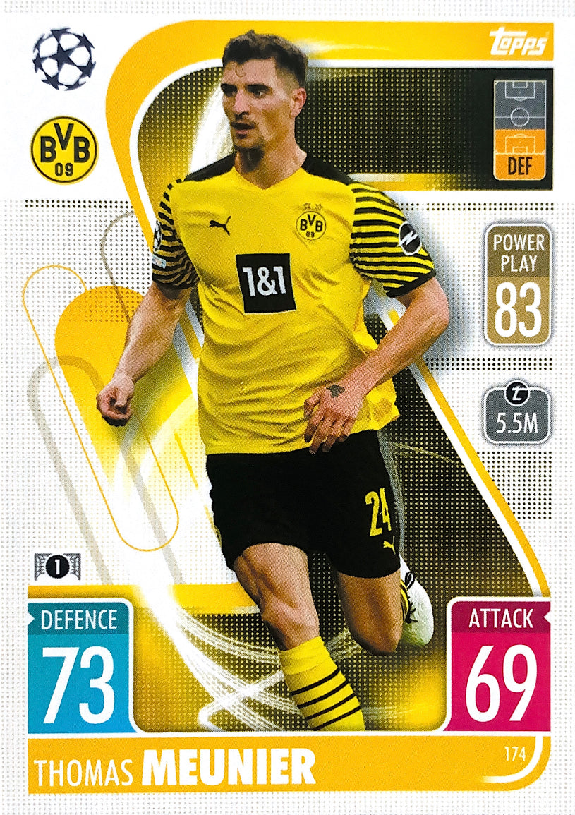 Topps Match Attax 2021/22 - 174 - Thomas Meunier