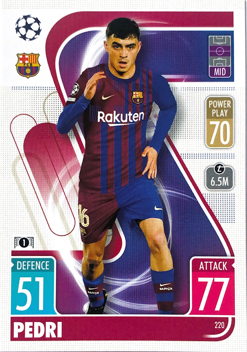 Topps Match Attax 2021/22 - 220 - Pedri