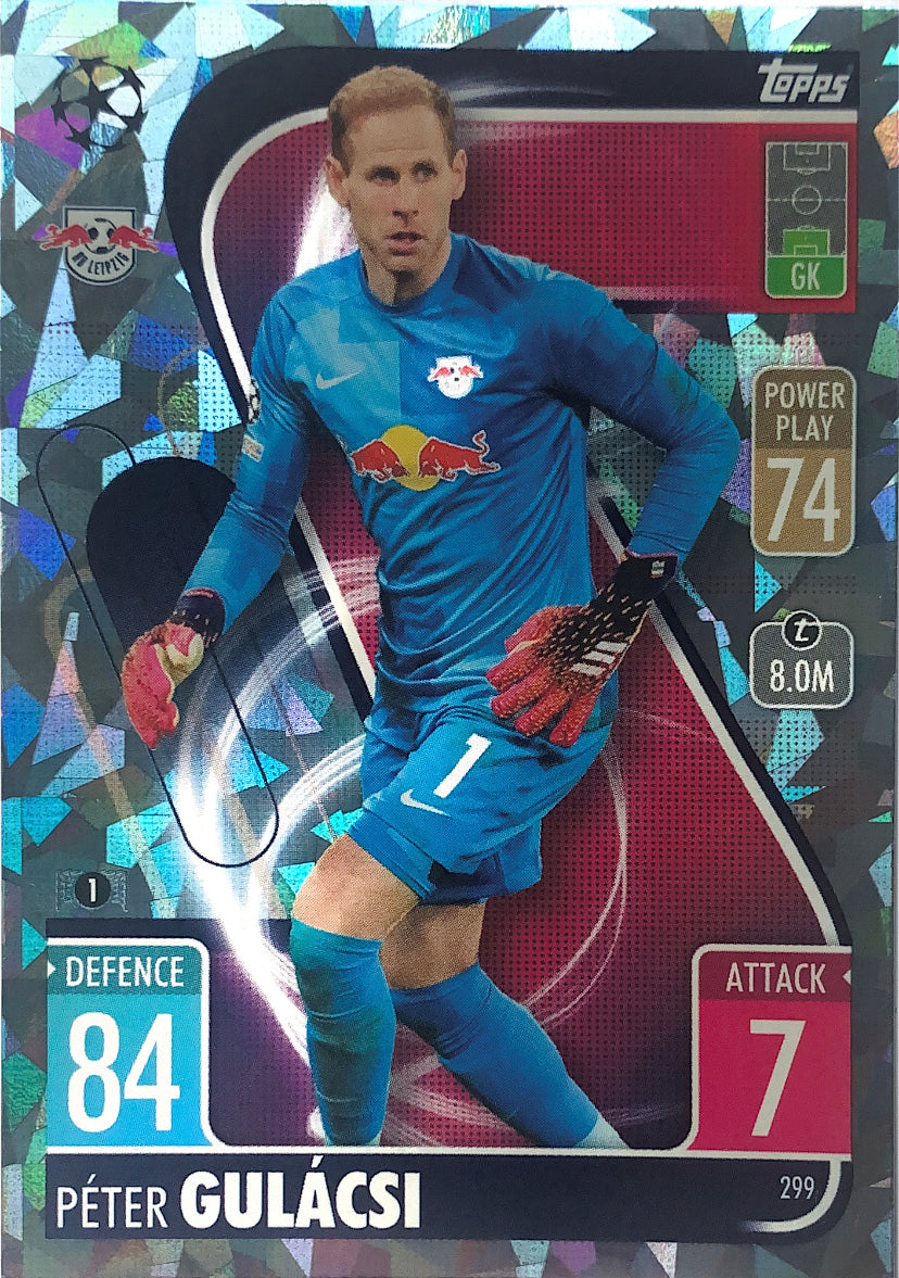 Topps Match Attax 2021/22 - 299 - Pèter Gulàcsi - Crystal Parallel