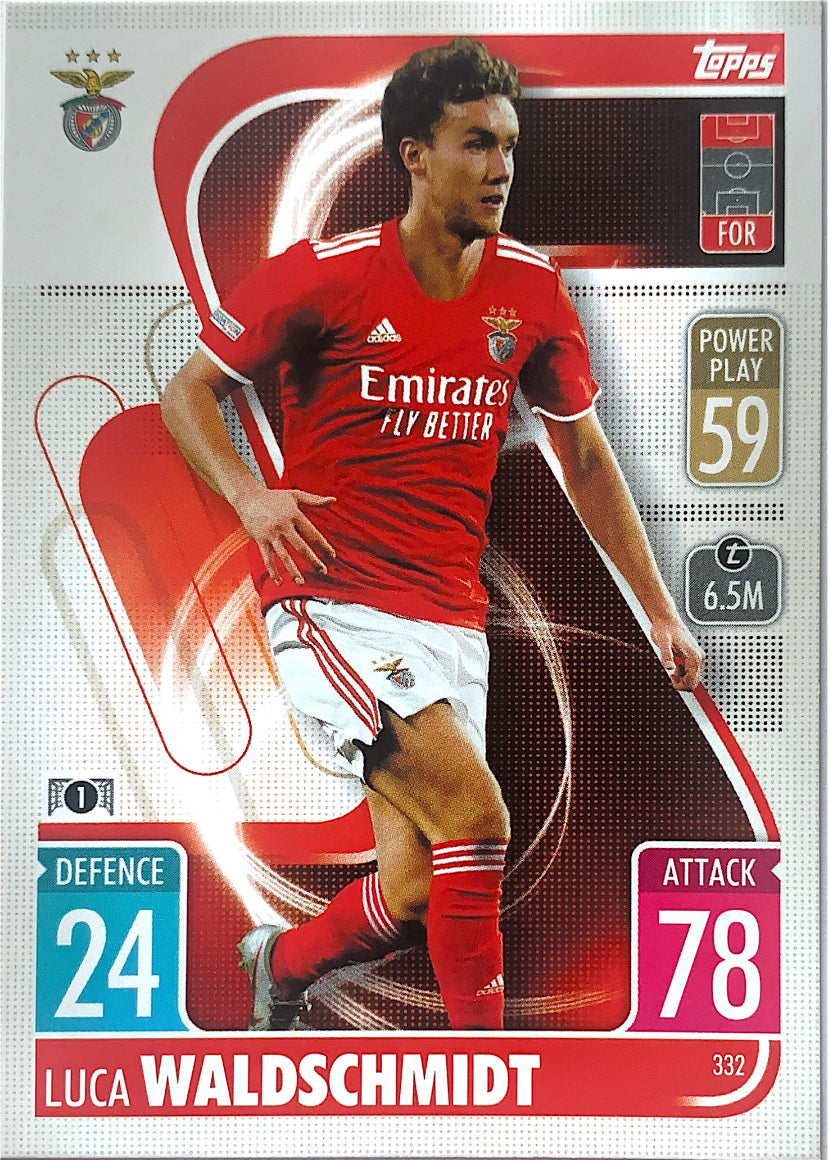 Topps Match Attax 2021/22 - 332 - Luca Waldschmidt