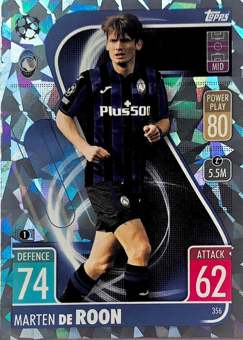 Topps Match Attax 2021/22 - 356 - Marten De Roon - Crystal Parallel