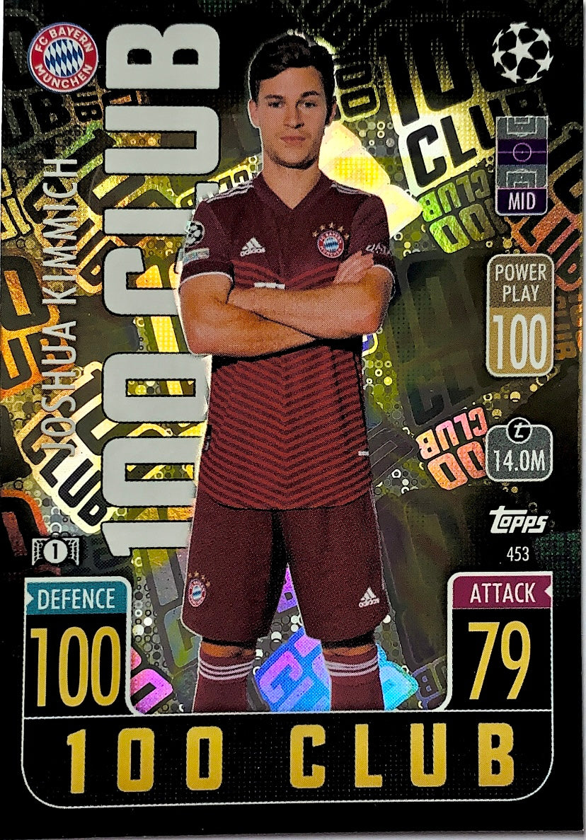 Topps Match Attax 2021/22 - 453 - Jishua Kimmich - 100 Club
