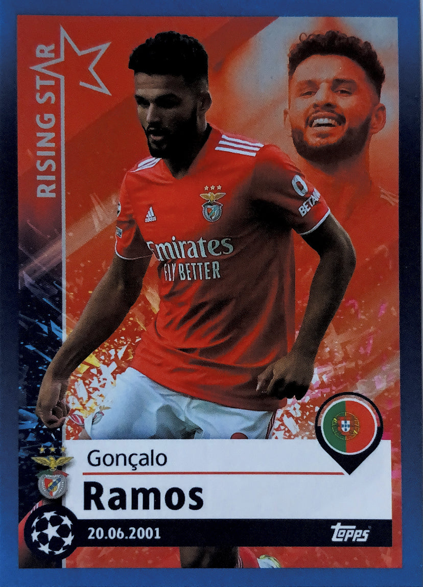 Topps Champions League 2021/22 - 398 - Goncalo Ramos - Rising Star