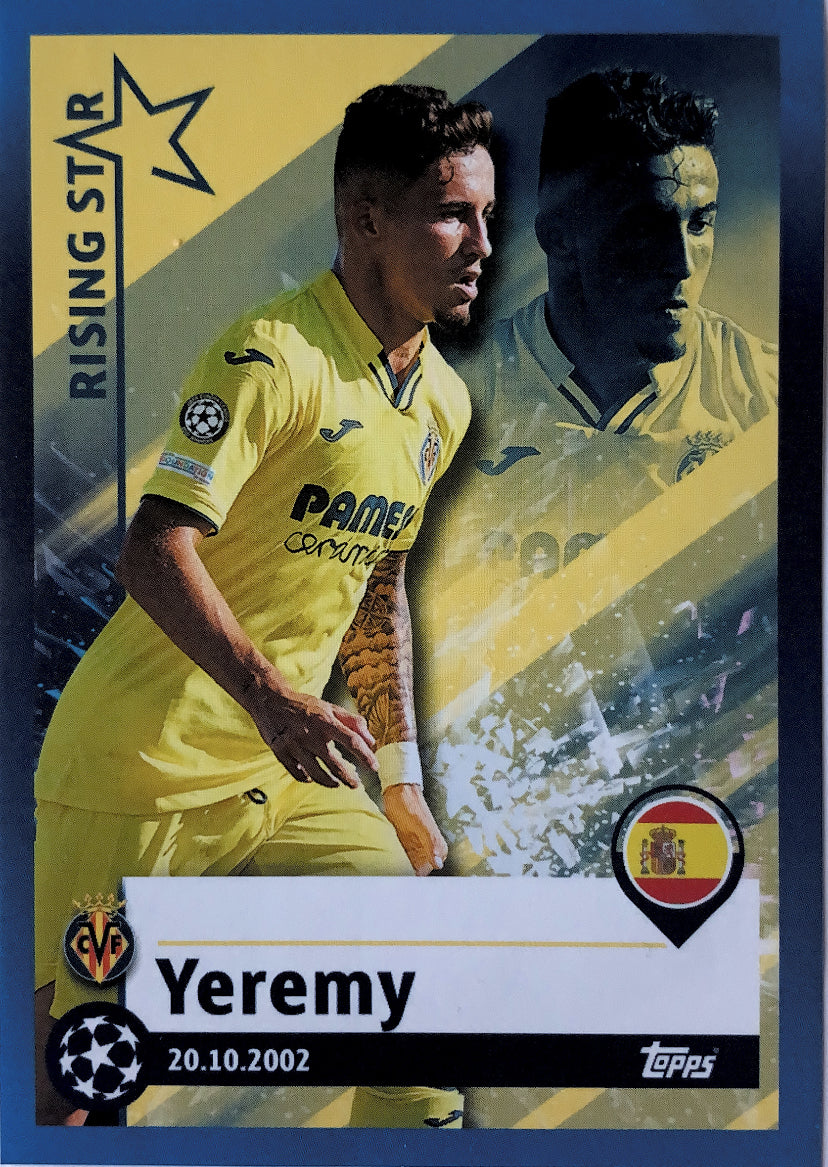 Topps Champions League 2021/22 - 434 - Yeremy - Rising Star