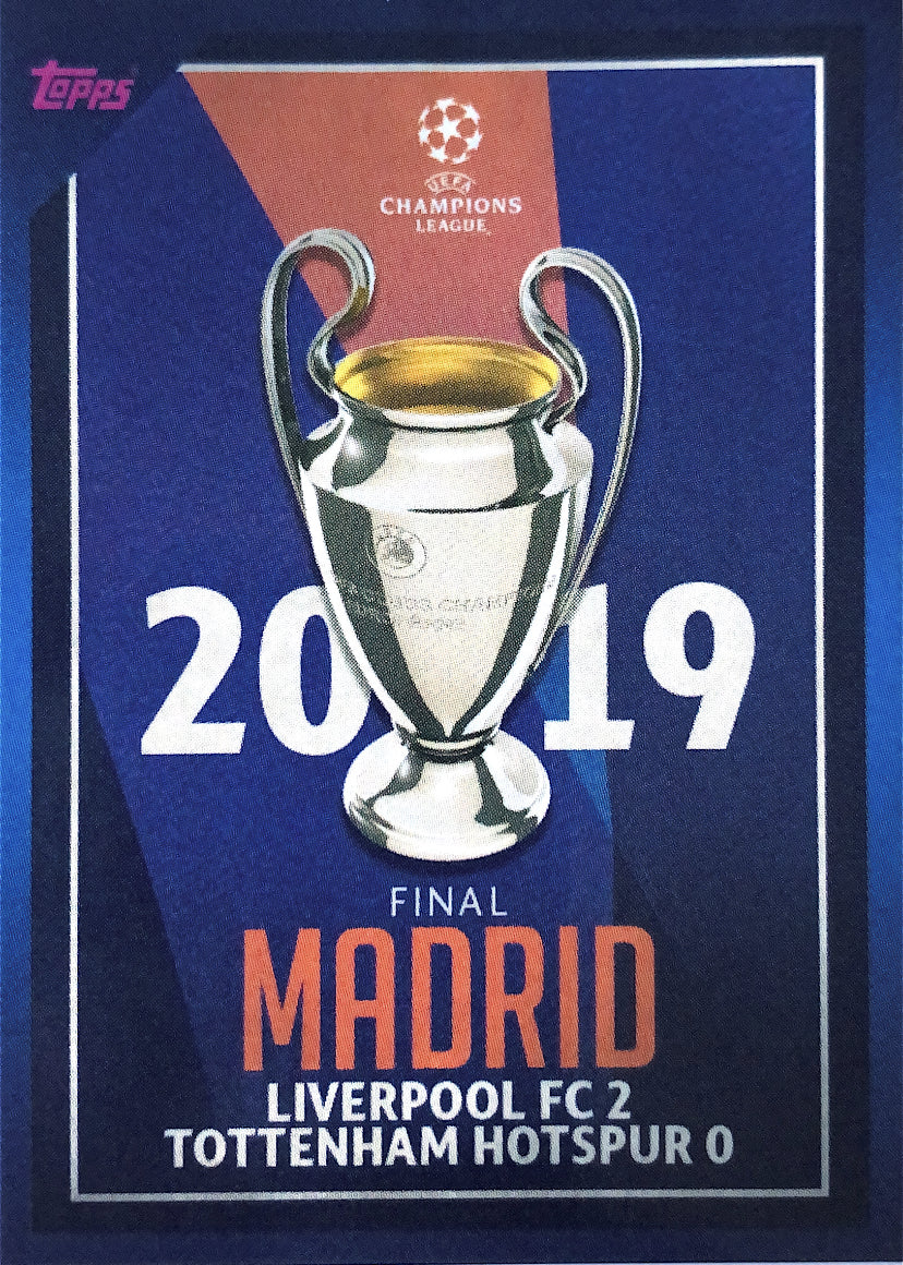 Topps Champions League 2021/22 - 031 - 2019 Madrid