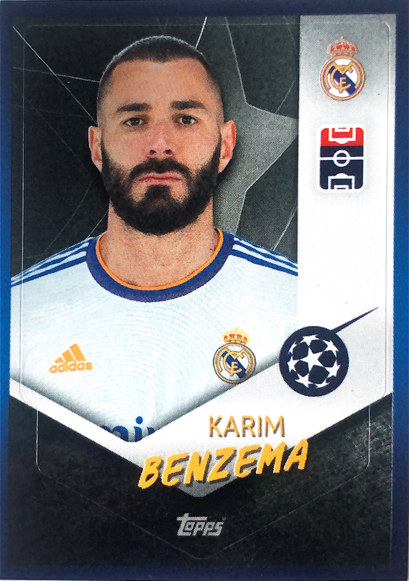 Topps Champions League 2021/22 - 317 - Karim Benzema