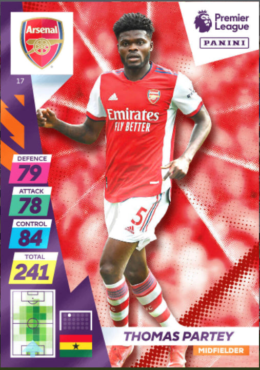 Panini Adrenalyn XL Plus 2021/22 - 017 - Thomas Partey