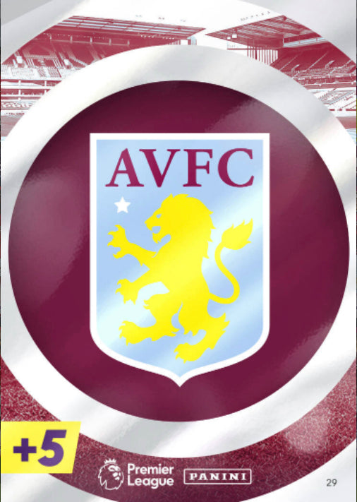 Panini Adrenalyn XL Plus 2021/22 - 029 - Aston Villa Club Badge