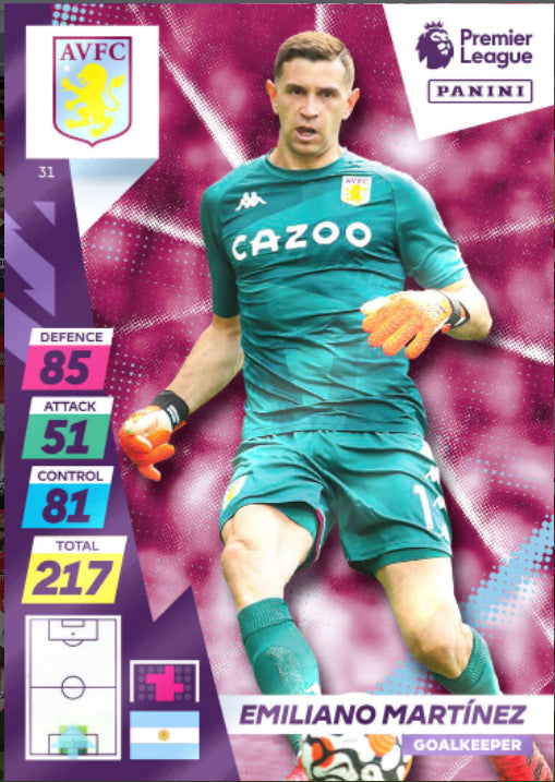 Panini Adrenalyn XL Plus 2021/22 - 031 - Emiliano Martínez