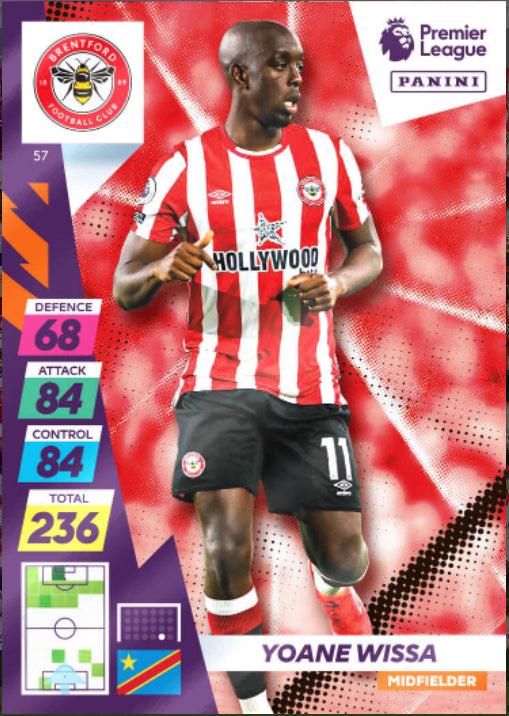 Panini Adrenalyn XL Plus 2021/22 - 057 - Yoane Wissa